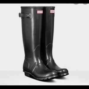 NWT! Brand New Hunter Tall Nebula Rainboots